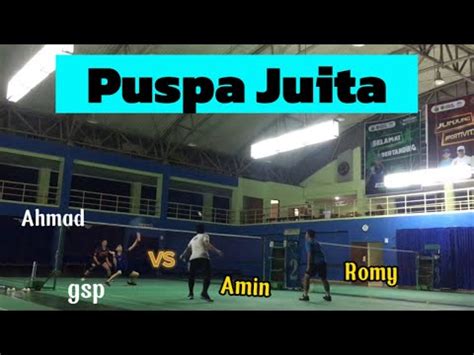 Puspa Juita Badminton Samarinda Ahmad Guntur Amin Romy Youtube