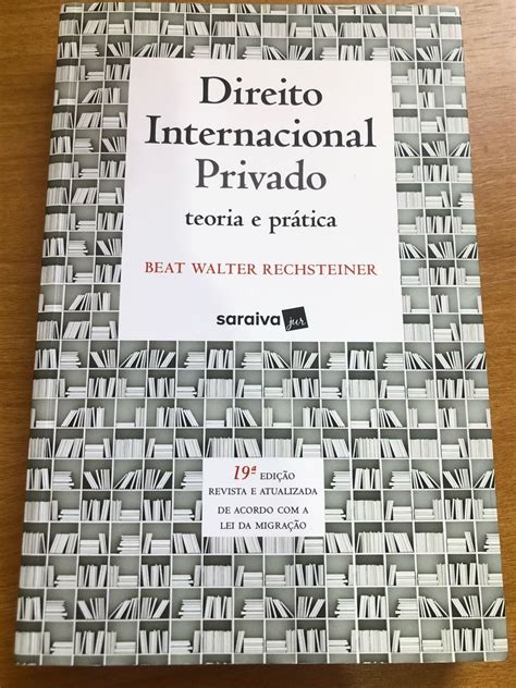 Livro Direito Internacional Privado Livro Saraiva Jus Usado