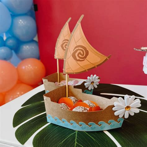 Baby Moana Moana Birthday Party Moana Boat Etsy