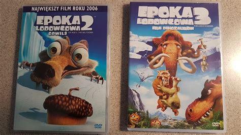 Filmy DVD Epoka Lodowcowa 2 i 3 Kraków Kup teraz na Allegro Lokalnie