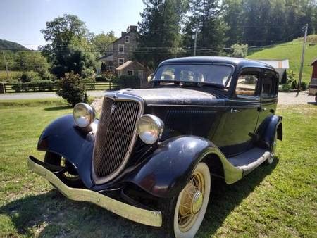 FORD HOT ROD 1934 Original Henry Ford V8 Deluxe Sedan Street Rod All