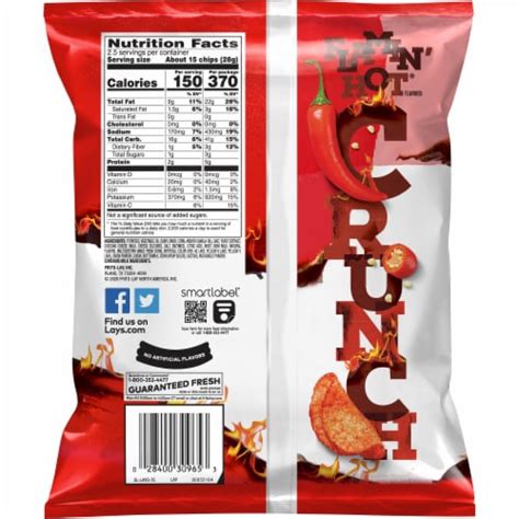 Lay S Kettle Cooked Potato Chips Flamin Hot Spicy Snacks Oz Ralphs