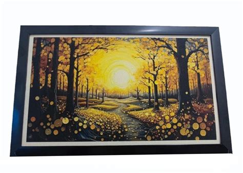 Uv Coated Modern Nature Canvas Painting Shape Rectangular At Rs 300