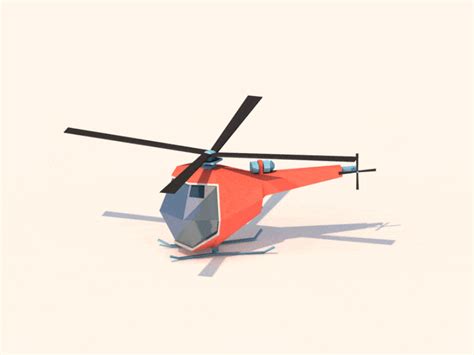 Helicopter by Leo Chen on Dribbble