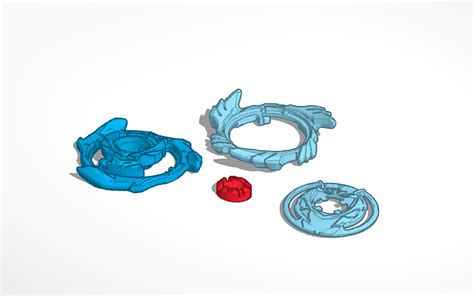 3d Design Beyblade Burst Valtryek V3 Tinkercad