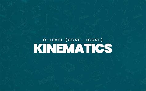 O Level Kinematics Physics By Kashan Rashid