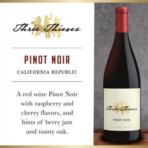 Three Thieves Pinot Noir California Red Wine Ml Ml Frys