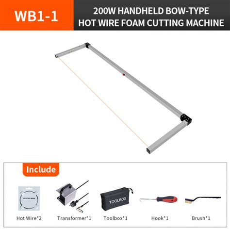 Mm W Bow Hot Wire Foam Cutter Industrial Mm Handheld