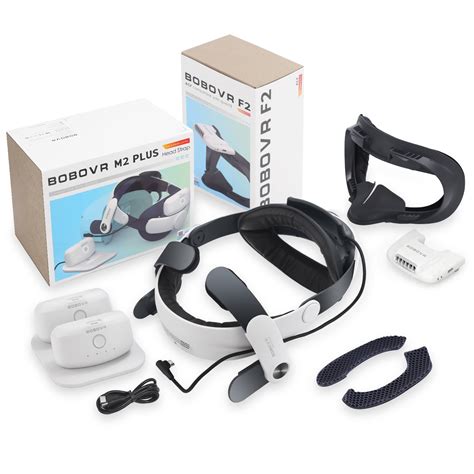 BOBOVR M2 Plus Head Strap Twin Battery Pack F2 Upgrade Active Air