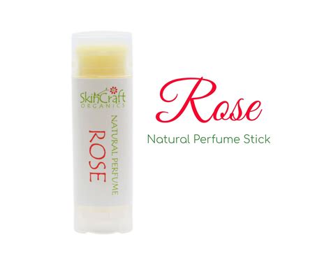 Natural Solid Perfume Sticks Rose Lilac Honeysuckle And Floral