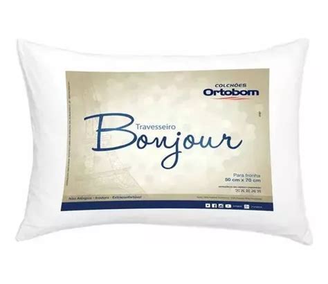 Kit De Almohadas De Fibra De Silicona Ortobom Bonjour Mercadolibre