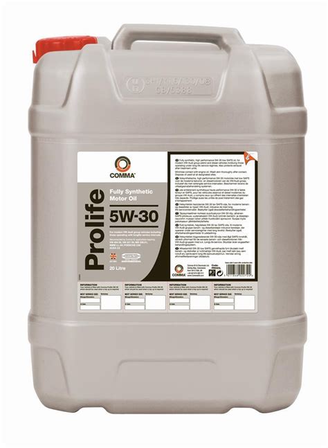 Масло моторное Comma 5W-30 Синтетическое - купить в интернет-магазине ...