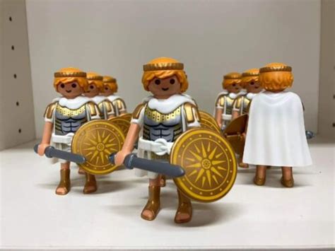 Playmobil Accessories Custom Figures Lot Bid Toy Roman Shields 10