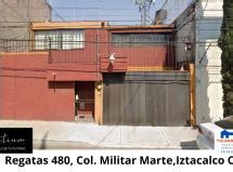 Casa Magnífica Inversión Playa Regatas 480 Militar Marte Iztacalco