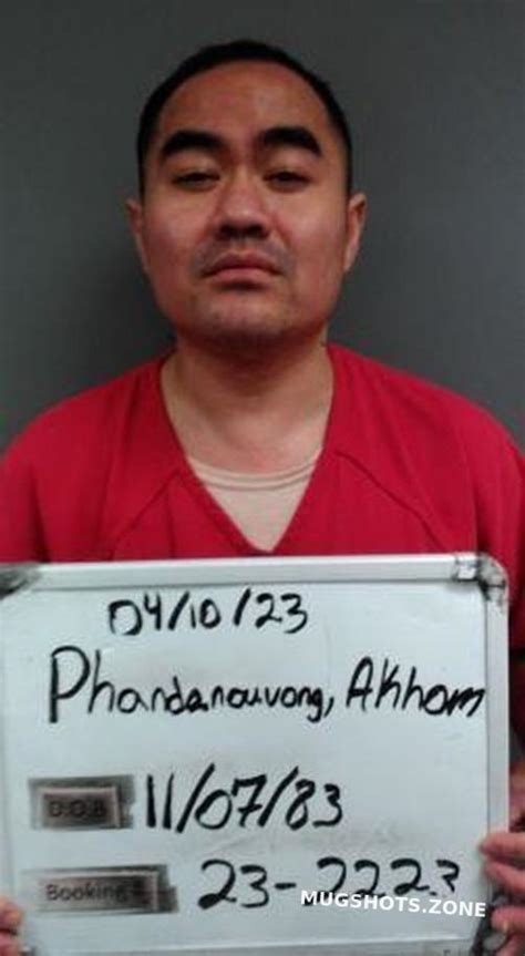 Phandanouvong Akhom Nmn 04 10 2023 Sebastian County Mugshots Zone