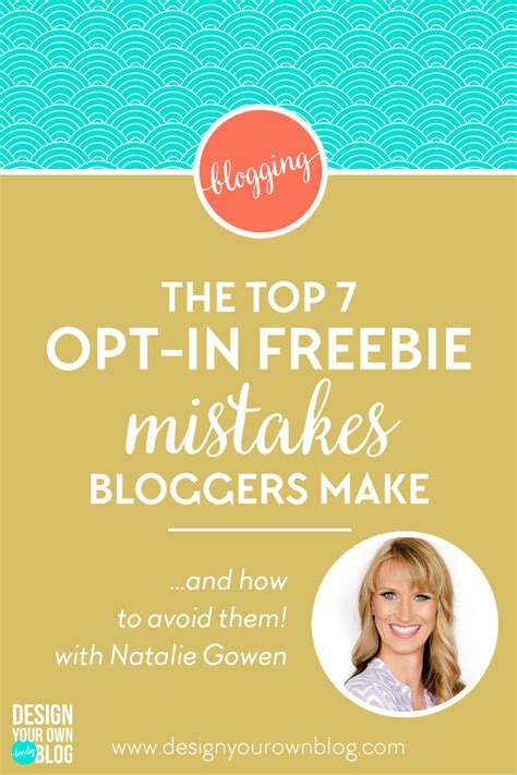 The Top Opt In Freebie Mistakes Bloggers Make And How To Avoid Them