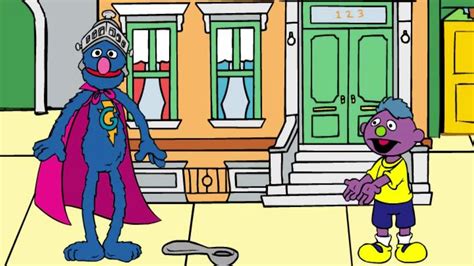 Super Grover In The Nick Of Rhyme Sesame Street Games Youtube