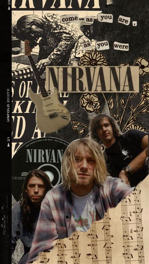 Nirvana Aesthetic Collage