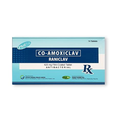 Co Amoxiclav Mg Tablet Phil Generic Medicine