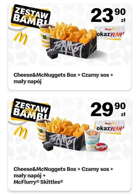 Zestaw Bambi W McDonald S Ile Kosztuje I Co Zawiera Espresso