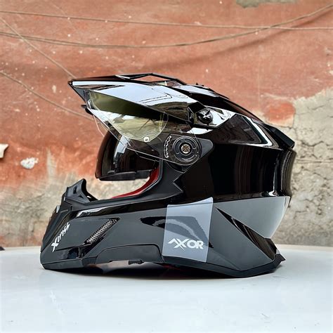 Axor V Edition Off Road With Anti Fog Sheet X Cross Dual Visor