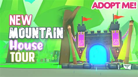 NEW MOUNTAIN HOUSE TOUR Roblox Adopt Me YouTube