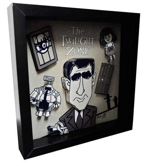 Twilight Zone Episodes Art Rod Serling Movies Art Sci Fi 3d Art Pop