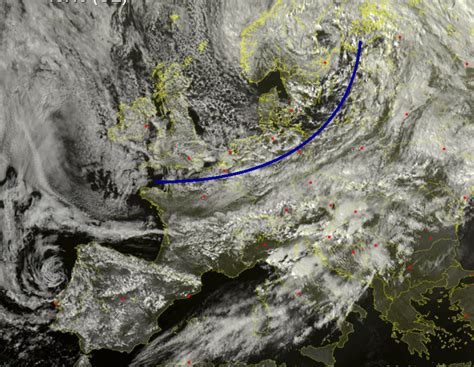 Giulio Betti On Twitter La Linea Blu All Interno Dell Immagine Sat