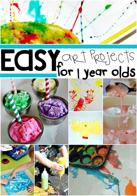 Art And Craft Ideas For 1 Year Olds