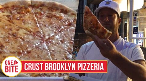 Barstool Pizza Review Crust Brooklyn Pizzeria Brooklyn Ny Youtube