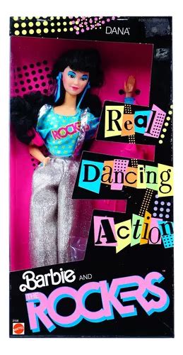 Barbie And The Rockers Real Dancing Action Dana 1986 Edition