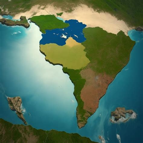 Am Rica Latina Y El Caribe Foto Premium