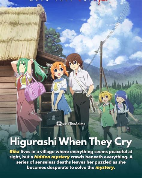 Higurashi: When They Cry Watch Order (Easy To Follow)