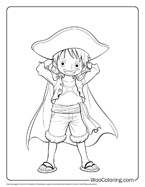 100+ Luffy coloring pages (FREE) Printable PDF | Woo Coloring