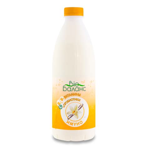 Йогурт Питьевой Danone bio-баланс иммуно-complex Ваниль 930мл 1,6% п/б ...