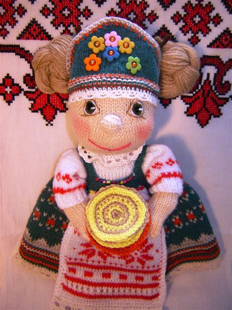 Вязаная кукла в русском народном костюме мастер класс - 91 фото