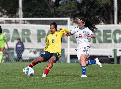 Colombia Sub 19 empató con Chile Liga Evolución Femenina Capsulas de