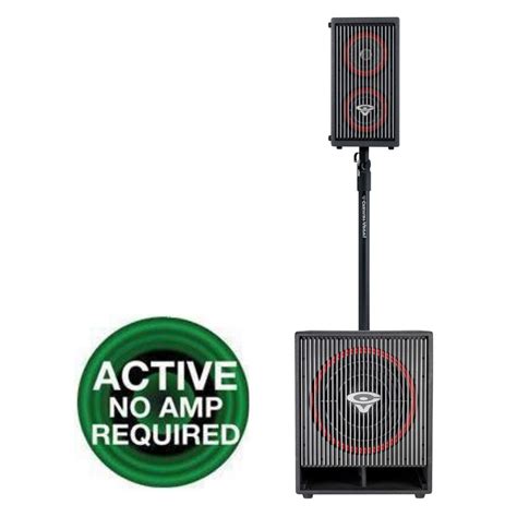 Cerwin Vega Pro P1500X 15 2 Way Full Range Portable Powered