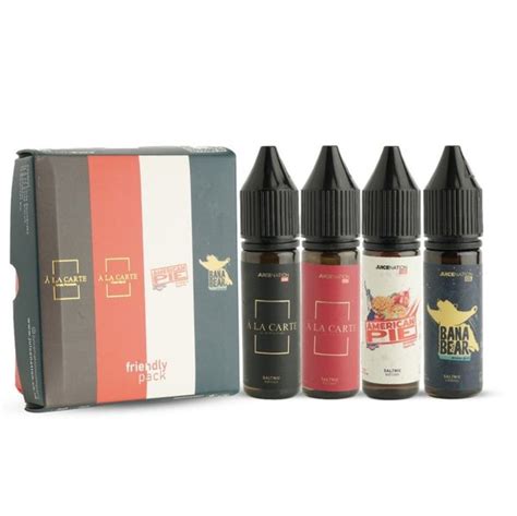 Jual Liquid Vape JNC Friendly Pack Edition Saltnic 4X15ML By