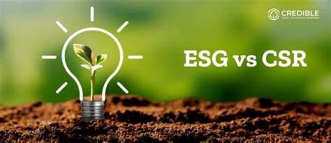 ESG Vs CSR The Differences You Should Know Credibl ESG