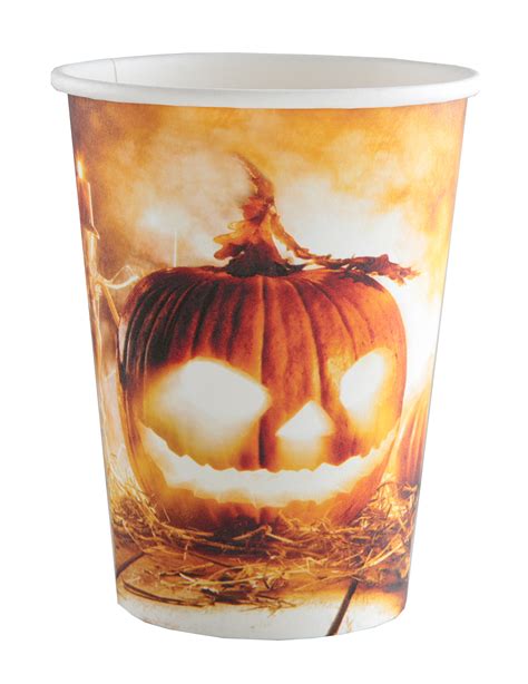 10 Gobelets En Carton Halloween 18 Cl Vegaooparty