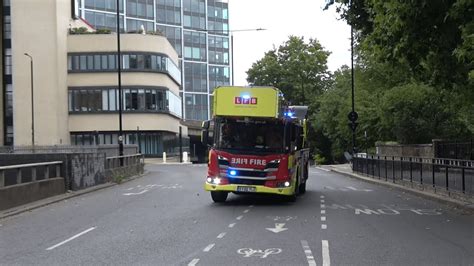 Paddington S Reserve Turntable Ladder Pump Ladder Turnout London