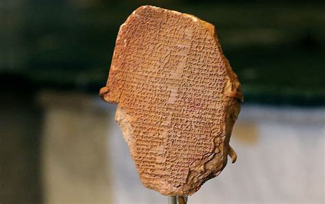 Ancient Gilgamesh Tablet Returned To Iraq Iraq To English Iraqi