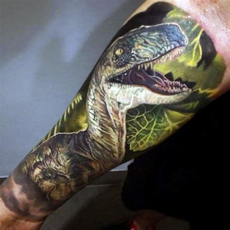 90 Dinosaur Tattoo Designs for Men [2023 Inspiration Guide]