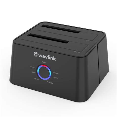 Buy Wavlink Dual Bay Hard Drive Docking Station Usb 3 0 To Sata Hard Drive Dock For 2 5 3 5in