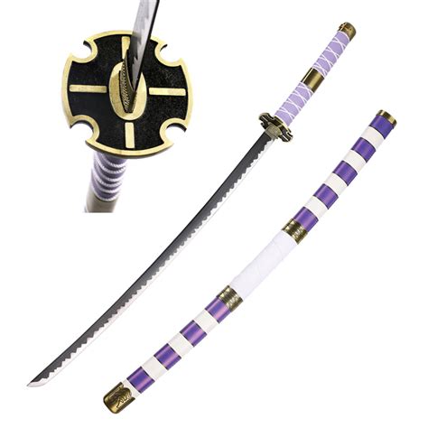 One Piece Luffy Nidai Kitetsu Cosplay Replica Sword Metal - Buy one piece sword, replica sword ...