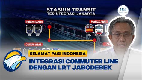 Integrasi Commuter Line Dengan LRT JABODEBEK YouTube