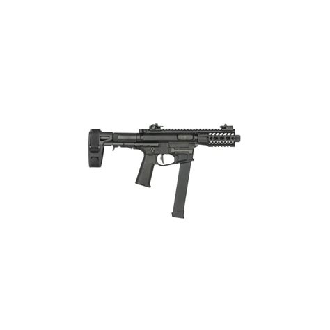 Ares M X S With Efcs Gearbox With Arm Stabilizing Brace Black Ar E