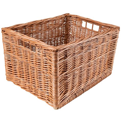 Creative Home Panier De Rangement En Osier 40x30x24cm Boite