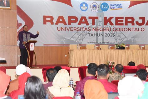 Rapat Kerja Universitas Negeri Gorontalo Tahun